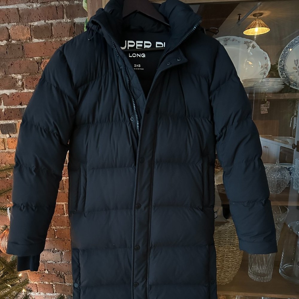 Aritzia super puff long xxxs black